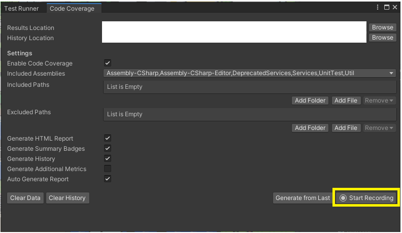 Unity Test Runner의 결과를 시각화된 자료로 보자 - gyutaelee.github.io